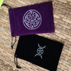 Lot of 2 Tarot Card Keepall Bags